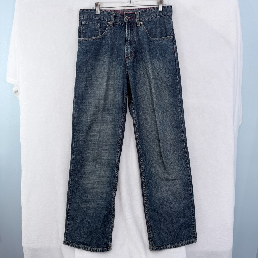 Robert Graham Jeans 32x32 Blue Relaxed Straight Leg